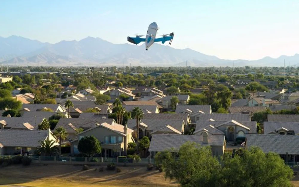 Amazon ampliará reparto con drones a casi 500 ciudades de EE.UU. a fines de 2026